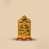 Wood Craving Ganesh