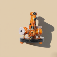 Wood Music set small