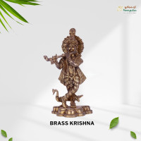 Brass Krishna