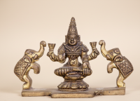 Brass 7 Inch Gaja Lakshmi