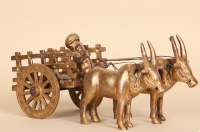 Brass Bullock cart