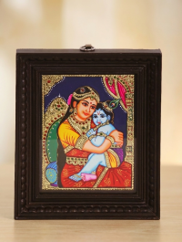 Thanjavur Painting Yasodha Krishnan