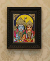 Thanjavur Painting Ram Seetha