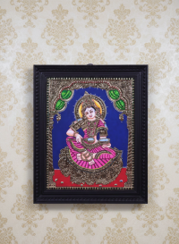 Thanjavur Painting 20X16 Inch Annapoorani