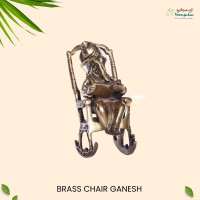 Brass Chair Ganesh