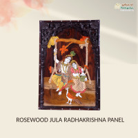 Rosewood Jula Radha Krishna Panel