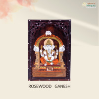 Rosewood Panel Ganesh