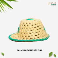Palm leaf Cricket Cap