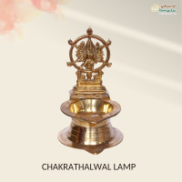 Brass Chakrathalwal Lamp