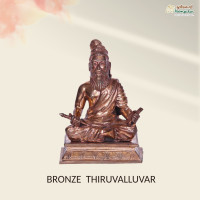 Bronze 4 Inch Thiruvalluvar