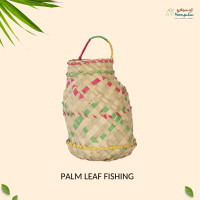 Palm Leaf Mini Fishing Box