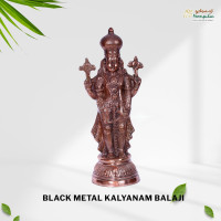 Black Metal 23 Inch Kalyanam Balaji
