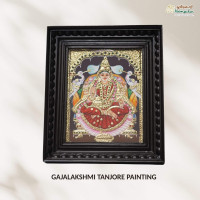 Gajalakshmi Thanjavur Painting