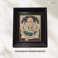 Gajalakshmi Thanjavur Painting
