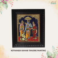 Kothanda Ramar Thanjavur Painting