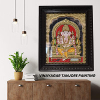 Murugar Thanjavur Painting
