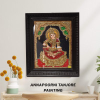 Annapoorni Thanjavur Painting