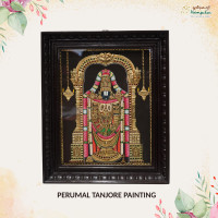Perumal Thanjavur Painting