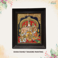 Sivan Family Thanjavur Painting