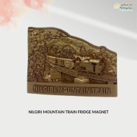 Nilgiri Mountain Train Fibre Fridge Magnet
