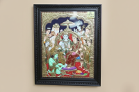 Thanjavur Painting Ramar Pattabhishekam