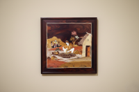 Rosewood Pottery making  panel