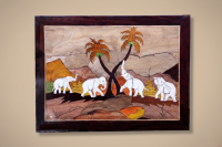 Rosewood Elephant panel