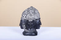 Stone 3 Head Siva God