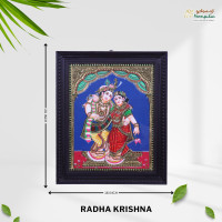Thanjavur Painting Radha Krishna