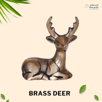 Brass 3 Inch Deer