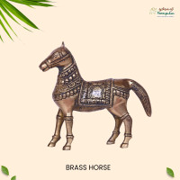 Brass 6 Inch Horse