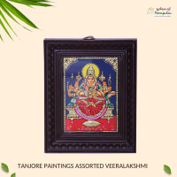 Thanjavur Painting Assorted Veeralakshmi