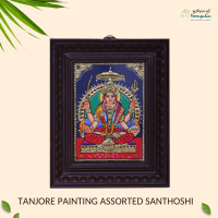 Thanjavur Painting Assorted Santhoshi