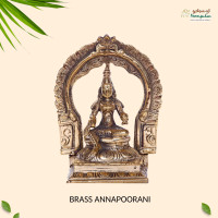 Brass 6 Inch Annapoorani