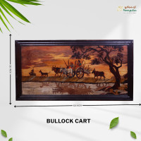 Rosewood Panel Bullock cart