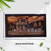 Rosewood Panel Mahabharatham