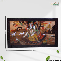 Rosewood Panel Radha Krishna