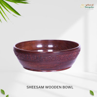 Wooden bowl