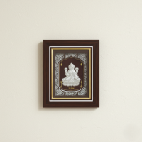 Silver frame Lakshmi