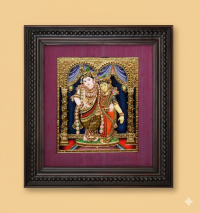 Thanjavur Painting Radha Krishna