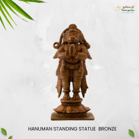 Bronze Hanuman Standing Staute