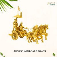4 Horse With Cart