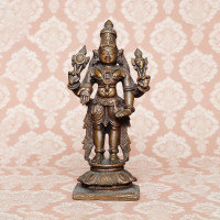 Bronze 3 Inch Vishnu