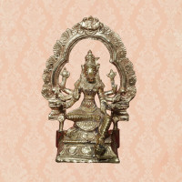 Bronze 6 Inch Varagiamman With Thiruvachi