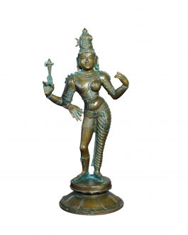 Bronze Arthanareswarar 18 inch