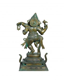 Bronze Dancing Ganesh 21 inch