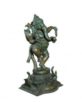 Bronze Dancing Ganesh 21 inch