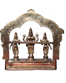 Bronze Perumal set with Thiruvatchi