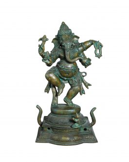 Bronze Dancing Ganesh 21 inch
